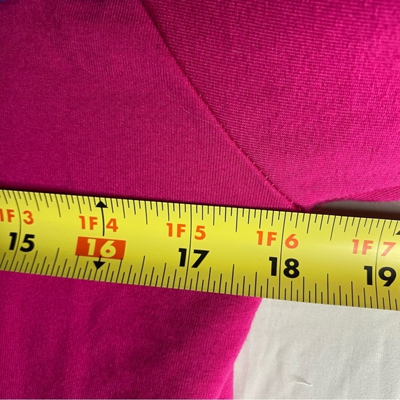 Adidas Track Jacket XL Pink White Full Zip Pockets Activewear Walking Running - Picture 9 of 10